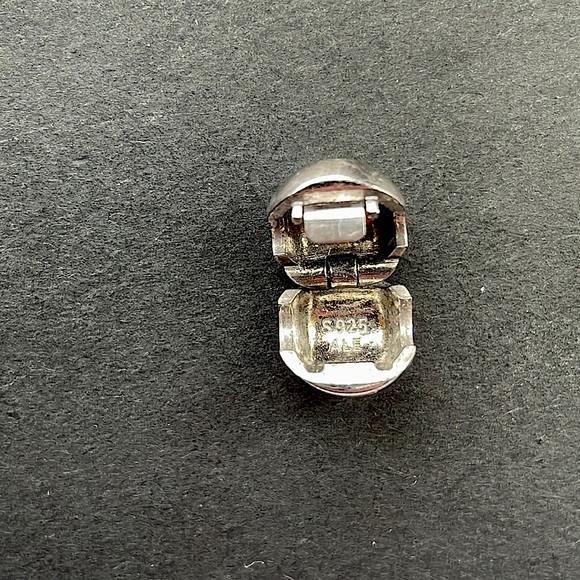 Pandora Black Rhodium Oxidized clip style 791000BR - Picture 3 of 3